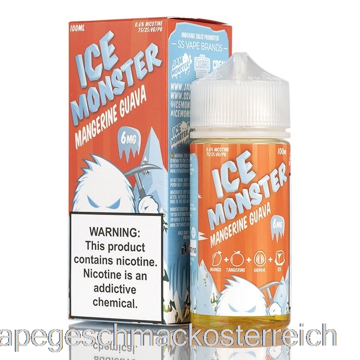 Ice Mangerine Guave - Ice Monster - 100ml 6mg Vape-Geschmack